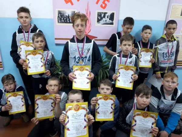 Лёгкоатлетическая эстафета,  посвящённая Дню Победы среди юношей