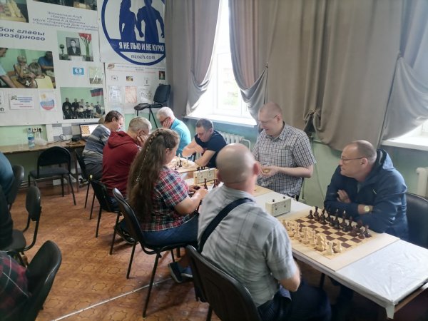 Муниципальный этап 8-ой летней Спартакиады ветеранов спорта Рыбинского района - шахматы